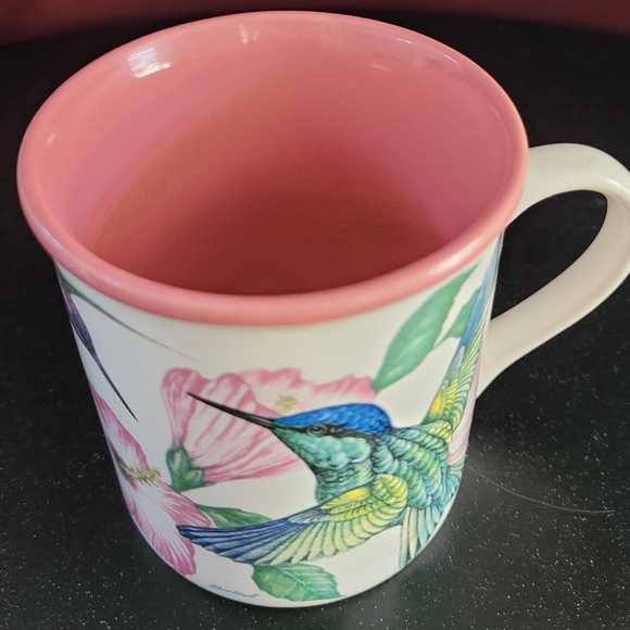 Gorgeous Vintage Hummingbird Mug by Potpourri. 8oz - Picture 5 of 6